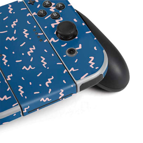 Blue Spring Nintendo Switch OLED (2021) Skin